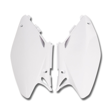 Pannelli Laterali Rtech Bianco - Honda CR 125R 2001-2007