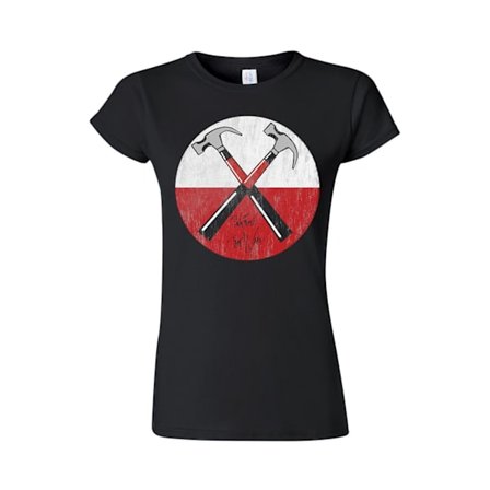 Pink Floyd The Wall Hammers T-Shirt, Kvinnor