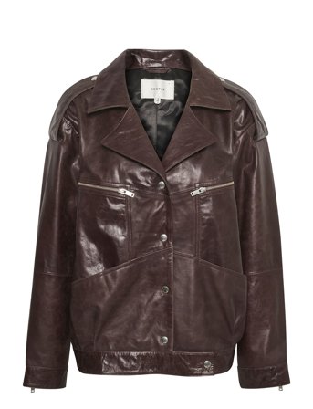 Ibbiegz Jacket Brown Gestuz