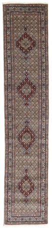 Tapis Moud Tapis 79X399 De Couloir Marron/Gris (Laine, Perse)