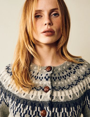 Jumperfabriken Joelle Cardigan - Grey - XL