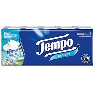 Tempo Protect Fazzoletti 10 Pacchetti