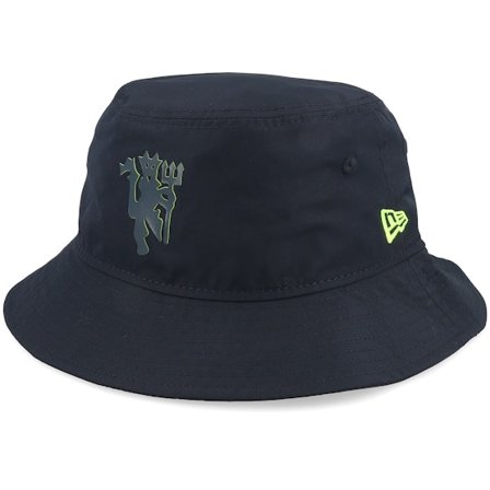 New Era - Blå bucket Hat - Manchester United Hd Keyline Navy Bucket @ Hatstore