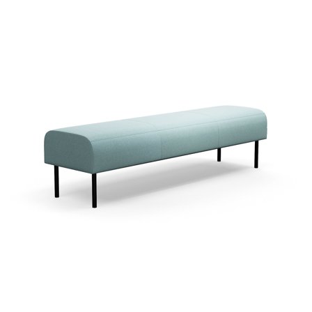 Modulsofa VARIETY, 3-Sitzer, Stoff Pod CS, türkis