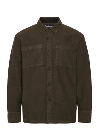 Barbour Barbour Regular Moleskin Overshirt - Khaki green - S