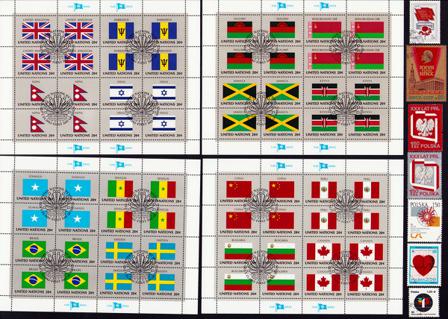 Symboler/logoer - Frimærkepakke - Stemplet