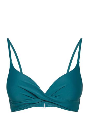 Bermuda Swimwear Bikinis Bikini Tops Triangle Bikinitops Blå Scampi