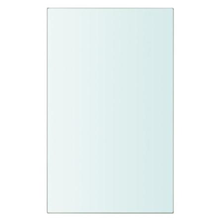 Vidaxl Hyllplan Glas Genomskinlig 20x12 Cm Transparent