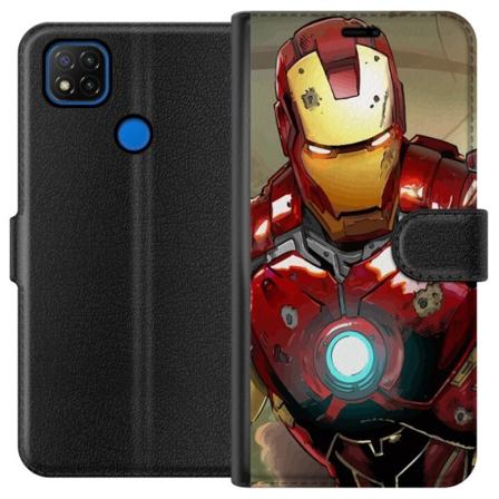 Xiaomi Redmi 9C Lompakkokotelo Iron Man - Marvel