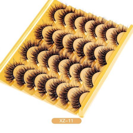 14 Par Lösögonfransar Mink Fransar XZ11 XZ11