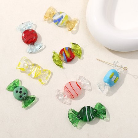 8 st Vintage Glas Godis Bröllopsfest Juldekoration Present B