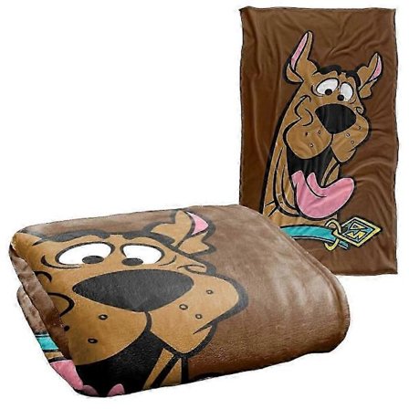 Scooby Doo Scooby Happy Silky Touch Supermjuk Filtfsgyde48_Billiga gåvor
