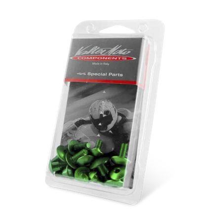 Skruesett Valter Moto Kåper Grønn - Triumph Street Triple 675 R ABS 2013-2015