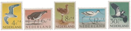 Holland 1961 - NVPH 752-756 - Postfrisk
