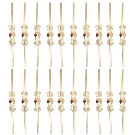 200 stk. Talje-bælte Kjole Krystal Prisma Pins Chandelier Connector Pins Loft Krystal Lys Clips