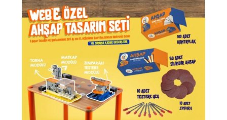 BENMAKER Komplettset "Holzdesign & Forming Set" / "Wood Shaping & Design Set"