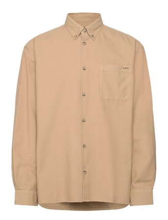 A.P.C. Shirt Mateo Logo - Beige - XS