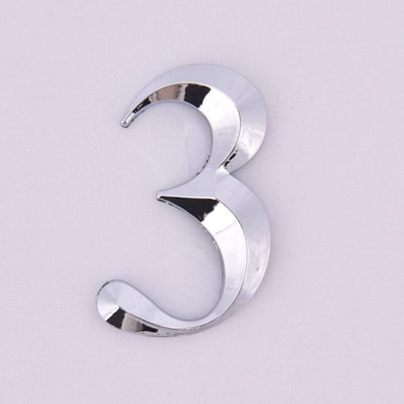 Självhäftande dörrnummerskylt Husnummersiffra Lägenhet Hot