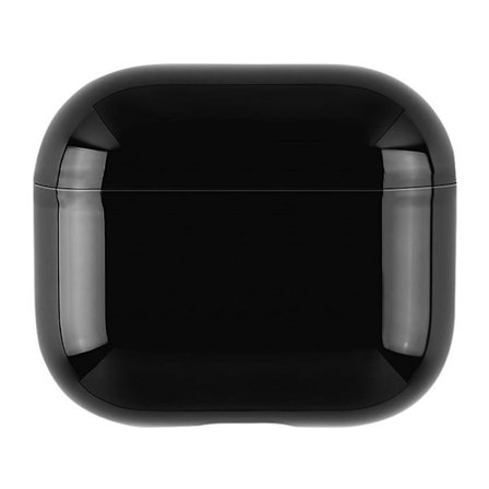 AirPods 4 PC Hard Case Electroplating Cover - Black