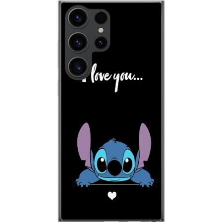 Samsung Galaxy S24 Ultra Gennemsigtig cover Stitch Jeg Elsker