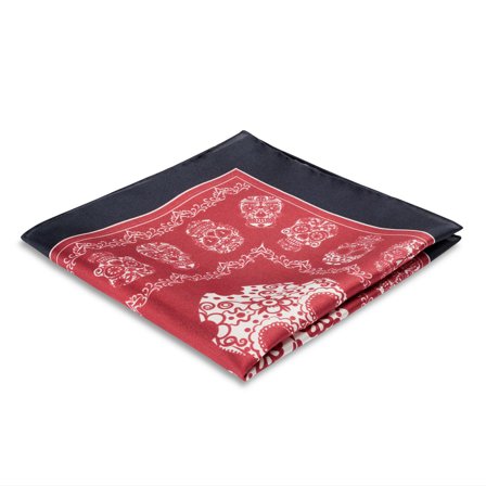 Pochette de costume ''Calavera'' New Age pour hommes - Pochettes de costume à motifs