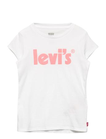 Lvg S/S Basic Tee-Shirt W/ Poster T-shirt Hvid Levi's