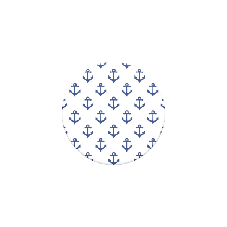 PopSockets Avtagbart Grip med Ställfunktion Anchors Away White