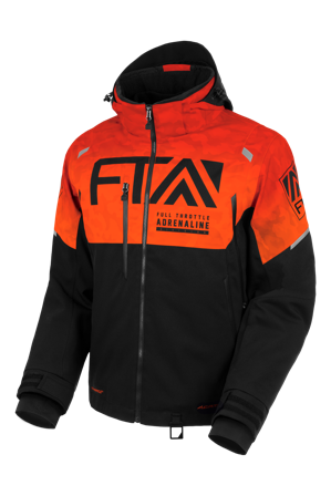 FTA Hyper 2-i-1 Snow Jacka Orange kamouflage XL
