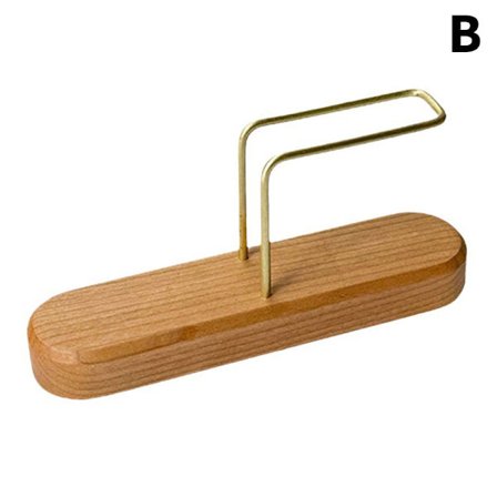 Træ Opbevaringsreol Kaffefilterholder Filterpapirholder