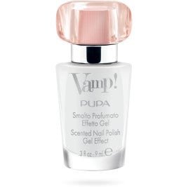 Pupa Vamp! Smalto Profumato Effetto Gel 101 Delicate White 9ml