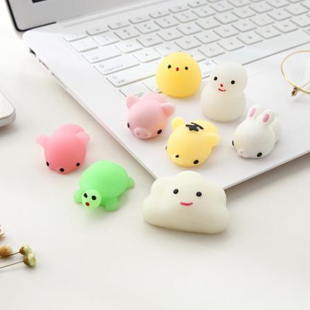 10pcs Mochi Toys Animal Party För Barnleksaker, Fidget It Flerfärgad 10