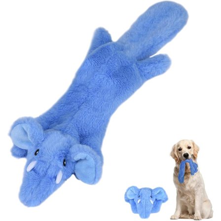 Hundleksaker, interaktiva hund leksaker för tristess, ingen stoppning elefant pip leksaker, hållbara hund tuggleksaker för tand rengöring, jul hund 