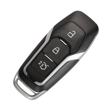 Smart fjernbetjenings nøgleetui 3/4/5 knapper til Ford Mustang Edge Explorer Fusion Mondeo Kuka bilnøgle skal uklippet blad