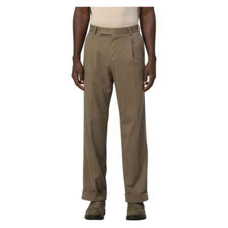 Pt01, Straight Trousers Brązowy, Mężczyzna, Rozmiar: M
