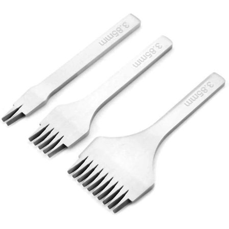 Hullstempel i skinn 2,7 mm