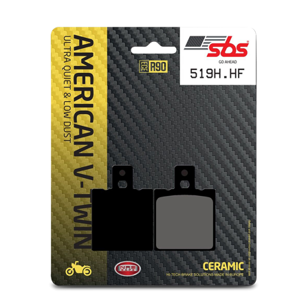 SBS 519H.HF Brake Pads Rear - Ducati 748 1994-2002