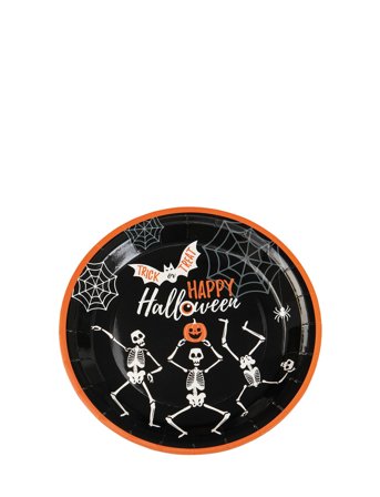 Joker | Paper Plate Skeleton 23 Cm 8-P (6) | Ø 23 CM