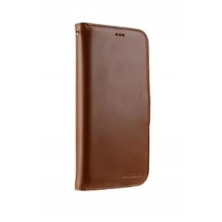 Melkco - Plånboksfodral iPhone 12 Mini - Brun