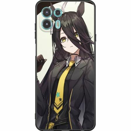 Motorola Edge 20 Lite Svart Skal Catgirl