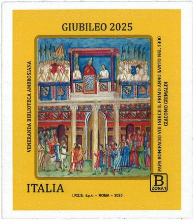 Italien - Jubilæum 2025 - Postfrisk frimærke