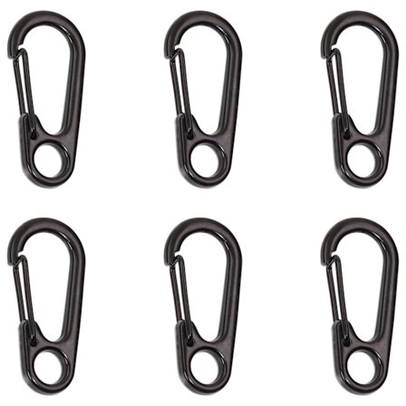 Pienet seosklipsit, pikakiinnitteiset paracord-avaimenperät, jousihaka työ-, auton avaimille, avainrenkaalle, vyölenkille, koiran tunnistuslevyille (