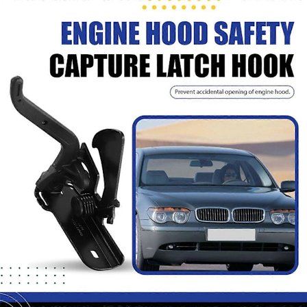 Panserhette Sikkerhetslås Krok 51237186508 for 7 Serie E65 E66 E67 730Li 735Li 740Li 745Li 750