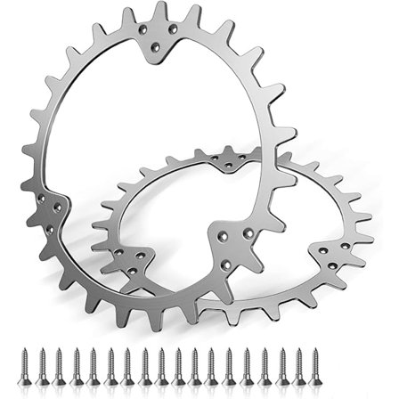 Aluminium Pigger for å forbedre trekkraften Passer for Husqvarna Automowerr330、440、420、435XAWD、430x、450x、435X、550 med avfasing og spissede gress