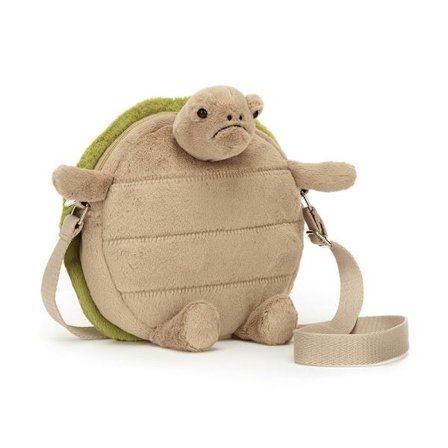 Jellycat Timmy Turtle Väska Plysch Serie Axelremsväska