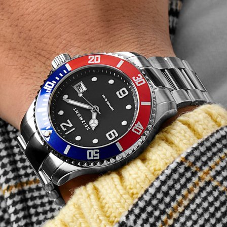 Orologio Delta Tide in acciaio inossidabile per uomini - Orologi da polso