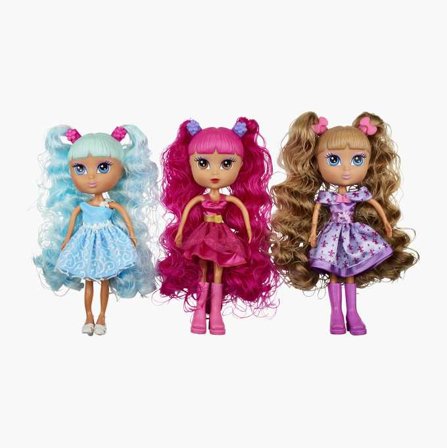 Docka med stylingdetaljer