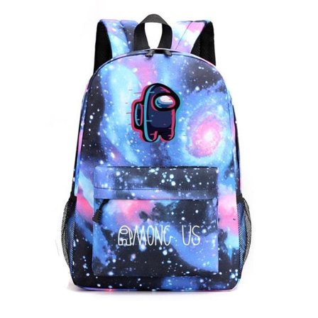 Among Us ryggsäck barn ryggsäckar ryggväska 1st stjärna blå 3