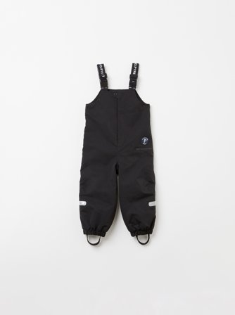 Polarn O. Pyret - Stormy high waterproof shell trousers - 104 - Childrenswear - black