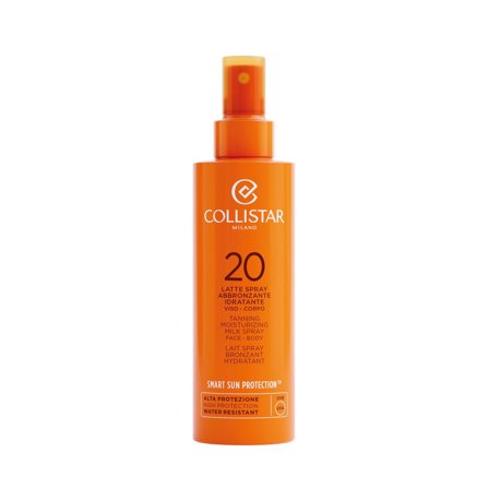 Collistar Latte Spray Abbronzante Idratante SPF20 200ml - Latte solare corpo media prot.