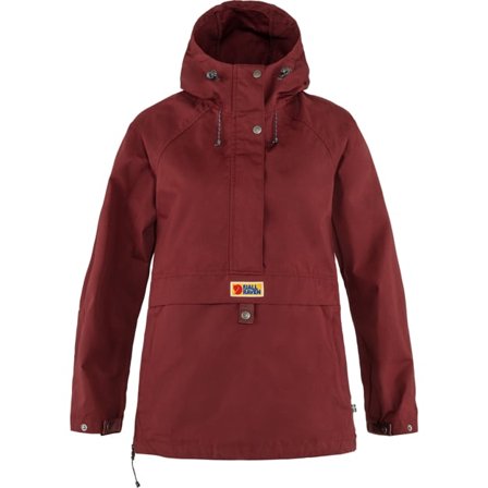 Fjällräven Women's Vardag Anorak in Bordeaux Red/Rot, G-1000 | Size: 2XS